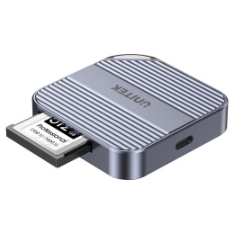 Unitek S1244BGY Magnetyczny czytnik kart CFexpress Type B USB-C 10Gbps