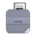 Unitek S1244BGY Magnetyczny czytnik kart CFexpress Type B USB-C 10Gbps