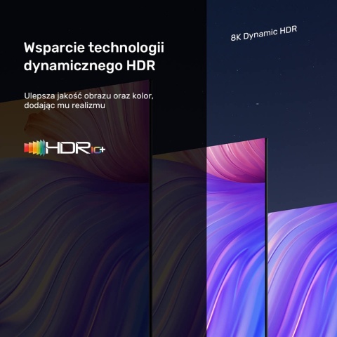 Unitek przewód 8K LUX HDMI 2.1 1m nylonowy oplot gamingowy