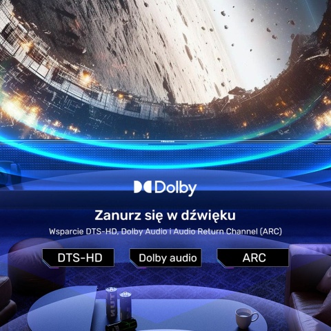 Unitek przewód 8K LUX HDMI 2.1 2M nylonowy oplot gamingowy