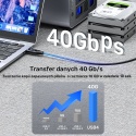 Unitek przewód USB-C 4.0 PD 100W 40 Gbps 8K 2 m