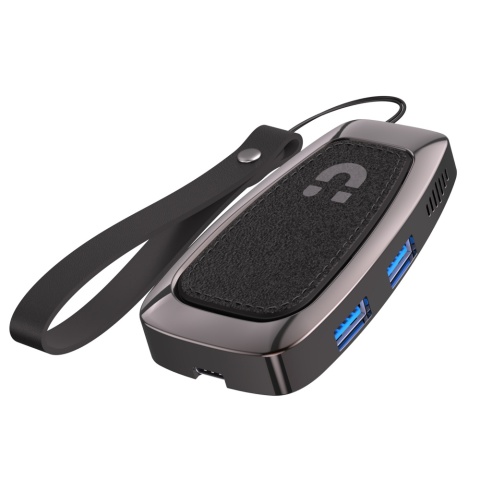 Unitek uHUB Q4+ Hub USB C HDMI 4K 60 Hz PD 100W 10 Gbps kompaktowy szybki