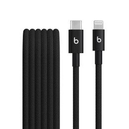 Kabel Apple Beats USB C do Lightning 1.5 m czarny pleciony iPhone iPad iPod