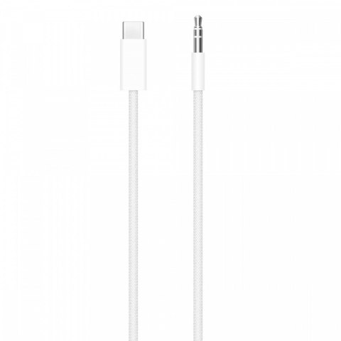 Kabel audio Apple USB C do 3.5 mm minijack 1.2 m biały dwukierunkowy