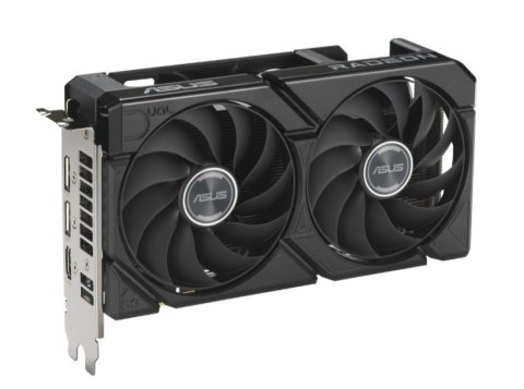 Karta graficzna Asus Dual Radeon RX 9060 XT 16GB GDDR6 kompaktowa do gier
