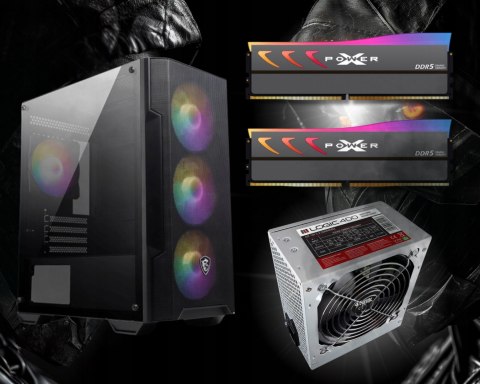 BSG Striker V22 AMD Ryzen 5 NVIDIA GeForce RTX 3050 16GB DDR5 512GB SSD (M.2) Windows 11 Pro