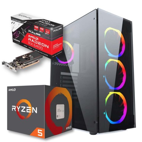 BSG Striker V23 AMD Ryzen 5 AMD Radeon RX 6400 32GB DDR4 1000GB SSD Windows 11 Pro