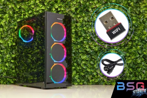 BSG Striker V23 AMD Ryzen 5 AMD Radeon RX 6400 32GB DDR4 1000GB SSD Windows 11 Pro