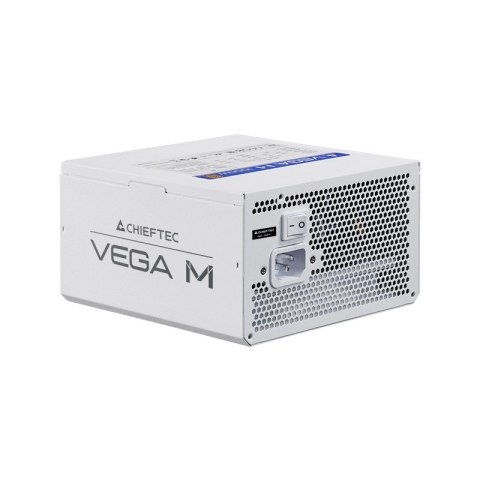 Zasilacz Chieftec Vega M 750W 80 Plus Gold ATX 3.1 PCIe 5.0 modularny biały