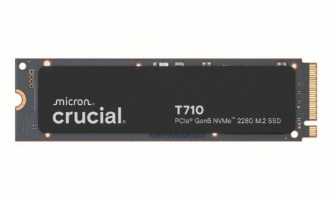 Dysk SSD Crucial T710 4TB M.2 2280 NVMe PCIe 5.0 z radiatorem ultraszybki