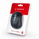 Mysz Gembird Bluetooth 6-przycisków czarna precyzyjna optyczna