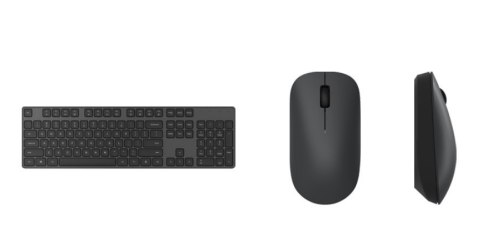Zestaw klawiatura i mysz Xiaomi bezprzewodowy 2.4 GHz USB biurowy 1000 DPI
