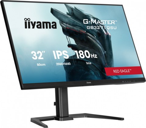 Monitor iiyama G-Master GB3271QSU-B2 32 cali QHD IPS 180Hz 1ms FreeSync LED