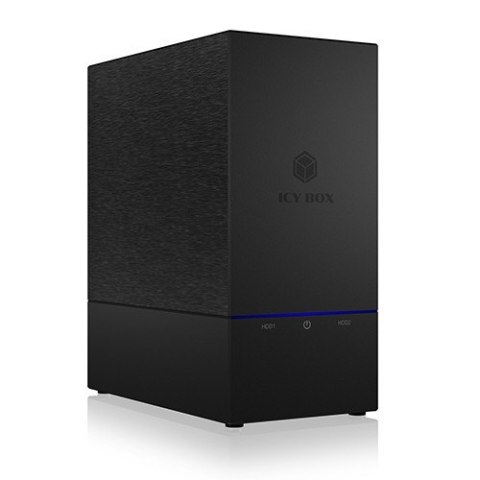 IcyBox IB-RD3621-C31 obudowa RAID 2 dyski 2.5 3.5 SATA USB C 3.1 Gen 2 UASP