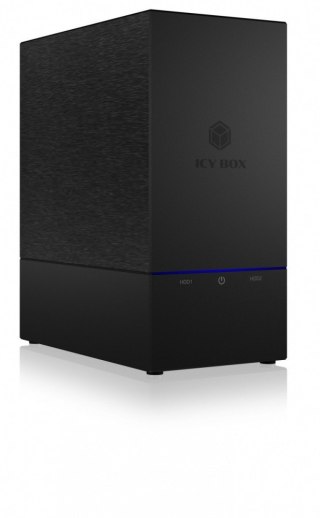 IcyBox IB-RD3621-C31 obudowa RAID 2 dyski 2.5 3.5 SATA USB C 3.1 Gen 2 UASP