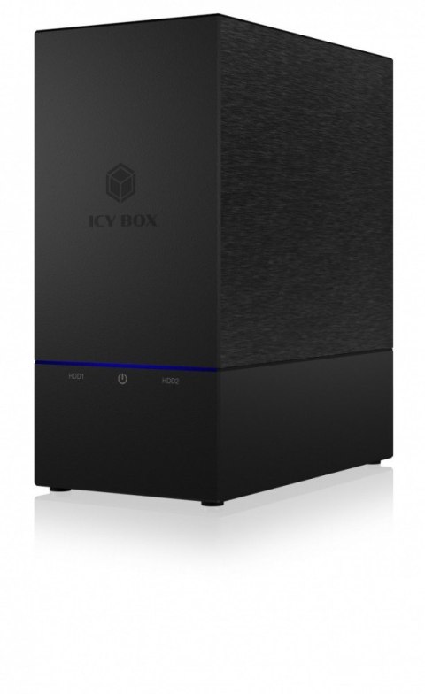 IcyBox IB-RD3621-C31 obudowa RAID 2 dyski 2.5 3.5 SATA USB C 3.1 Gen 2 UASP