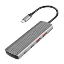 Hub USB-C LogiLink 7 portów USB 3.2 Gen 2 PD 100W 2x USB-A 5x USB-C szybki