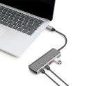 Hub USB-C LogiLink 7 portów USB 3.2 Gen 2 PD 100W 2x USB-A 5x USB-C szybki