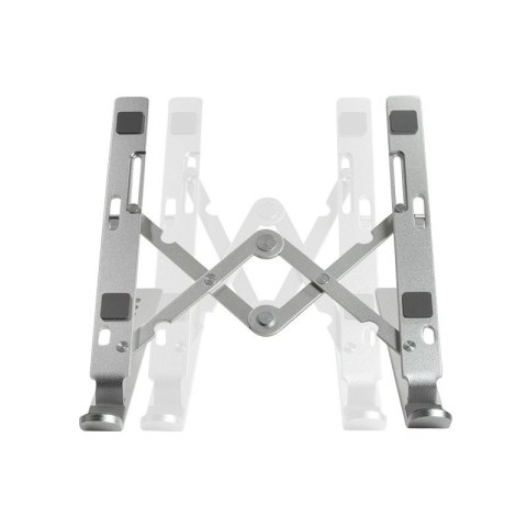 Stojak LogiLink na laptop 10 16 cali aluminiowy składany stabilny biurkowy