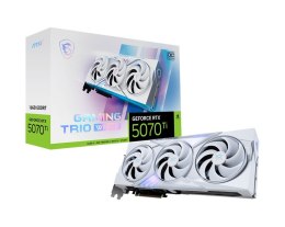 MSI Karta graficzna GeForce RTX 5070 Ti 16G GAMING OC WHITE