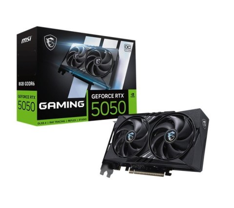 Karta graficzna MSI GeForce RTX 5050 GAMING OC 8GB GDDR6 128 bit 3xDP HDMI