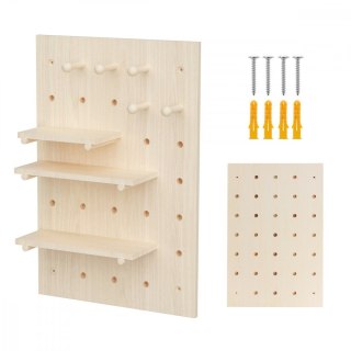 Organizer ścienny Maclean MC-130 WD drewniana tablica 40x60 cm narzędziowa