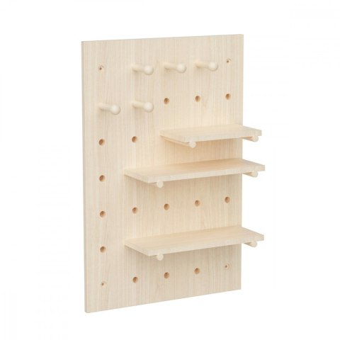 Organizer ścienny Maclean MC-130 WD drewniana tablica 40x60 cm narzędziowa