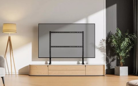 Stojak Neomounts DS45-430BL18 pod TV 45-90 regulowany biurkowy czarny