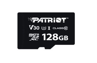 Karta microSDXC Patriot VX 128GB szybka V30 Class10 UHS-I U3
