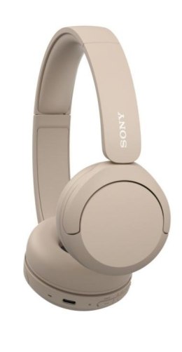 Słuchawki Sony WH-CH520 Bluetooth kremowe 50h z DSEE