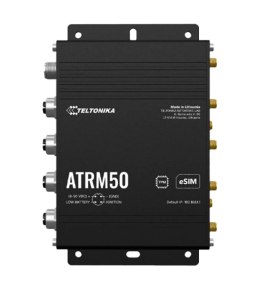 Router Teltonika ATRM50 5G Dual SIM eSIM 4x Gigabit Ethernet M12 kolejowy
