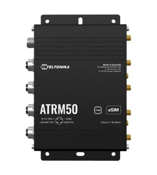 Router Teltonika ATRM50 5G Dual SIM eSIM 4x Gigabit Ethernet M12 kolejowy