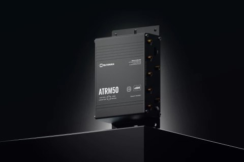 Router Teltonika ATRM50 5G Dual SIM eSIM 4x Gigabit Ethernet M12 kolejowy