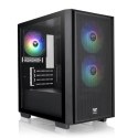 Obudowa Thermaltake Versa H16 TG czarna Micro Tower z ARGB LED
