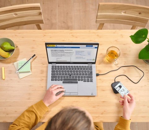 Czytnik kart Trust CETO RFID NFC ekologiczny bezdotykowy USB