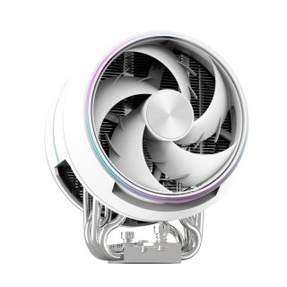Chłodzenie CPU Zalman ZET5 białe z podświetleniem i 5 heatpipe