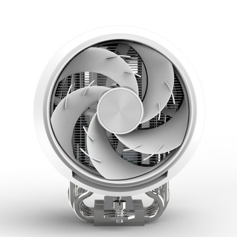 Chłodzenie CPU Zalman ZET5 białe z podświetleniem i 5 heatpipe