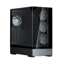 Zalman Obudowa P40 PRISM PLUS Midi Tower czarna z ARGB