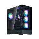 Zalman Obudowa P40 PRISM PLUS Midi Tower czarna z ARGB