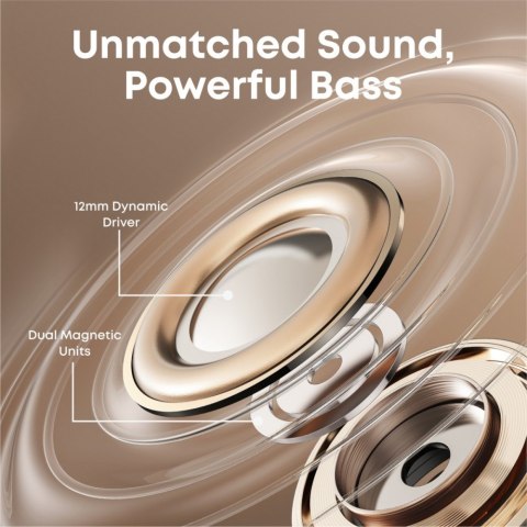 Słuchawki Anker Soundcore AeroClip bezprzewodowe Bluetooth etui 24 h białe