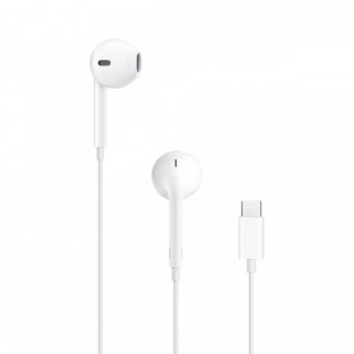 Słuchawki Apple EarPods USB-C douszne z mikrofonem i pilotem białe stereo