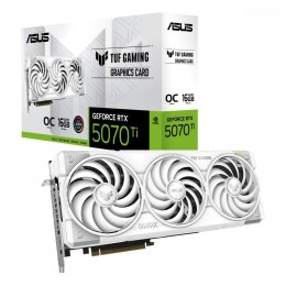 Karta graficzna Asus TUF Gaming GeForce RTX 5070 Ti OC White 16 GB GDDR7