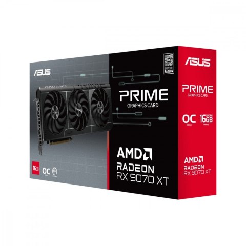 Karta graficzna Asus Radeon RX 9070 XT PRIME OC 16GB GDDR6 256 bit HDMI DP