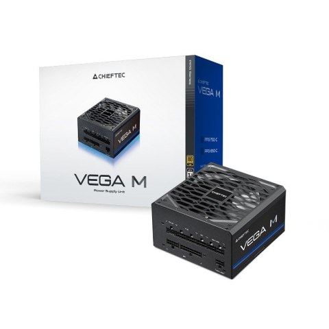 Zasilacz Chieftec Vega M 1000W 80 Plus Gold ATX 3.1 modułowy PCIe 5.0 cichy