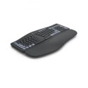 Klawiatura Hama WK-900 Ergo ergonomiczna bezprzewodowa Bluetooth USB czarna