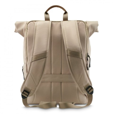 Plecak Hama Silvan na laptopa 16 cali beżowy ekologiczny rPET ergonomiczny