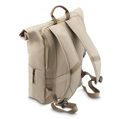 Plecak Hama Silvan na laptopa 16 cali beżowy ekologiczny rPET ergonomiczny