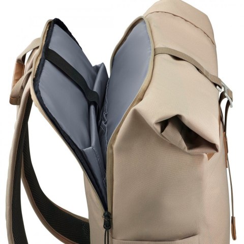 Plecak Hama Silvan na laptopa 16 cali beżowy ekologiczny rPET ergonomiczny