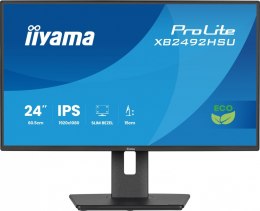 Monitor Iiyama ProLite XB2492HSU-B1 24 IPS Full HD 120Hz HDMI DP bezramkowy