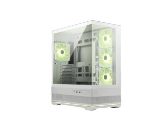 Obudowa MSI MAG PANO 110R White ARGB panel 270 ATX 4x120 szkło hartowane